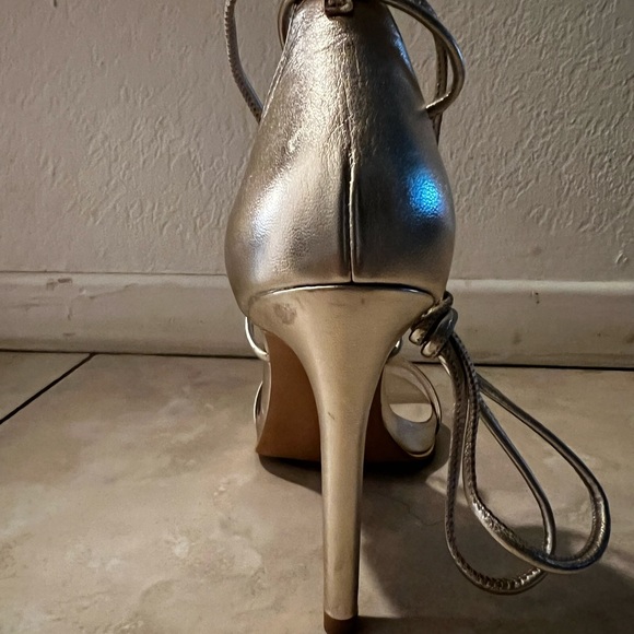 Kenneth Cole Womens Berry Heeled Sandal Ankle Wraparound Strap Size 8 | 3 inch - Picture 3 of 8